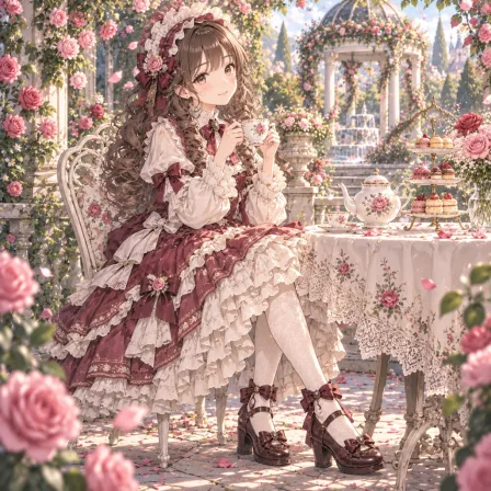 ロリータのお茶会