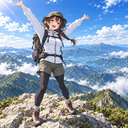 山頂ハイキング