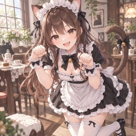 猫耳メイド