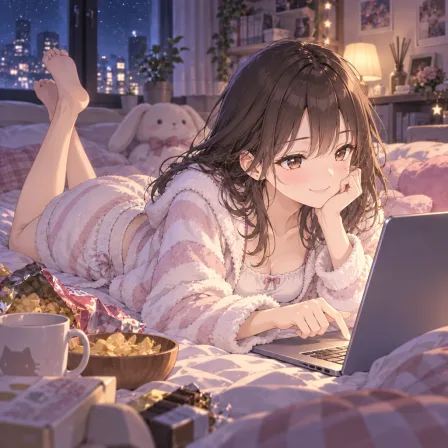 深夜のネット通販