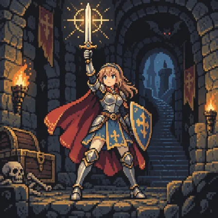 ドット絵勇者