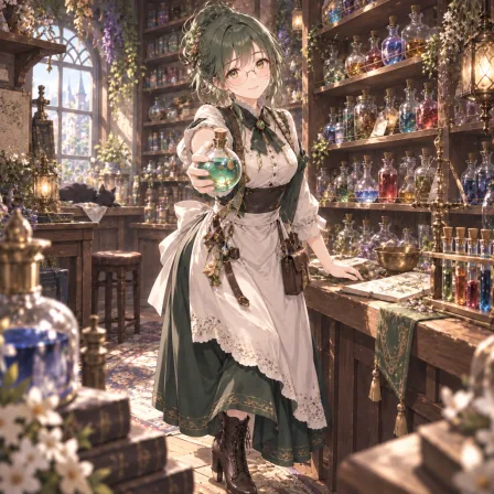 ポーション屋の店主
