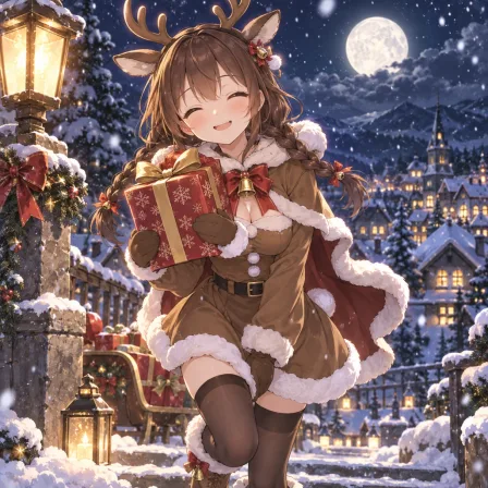 トナカイ娘