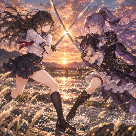 ライバルの決闘