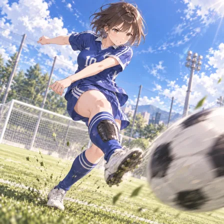 サッカー部のシュート
