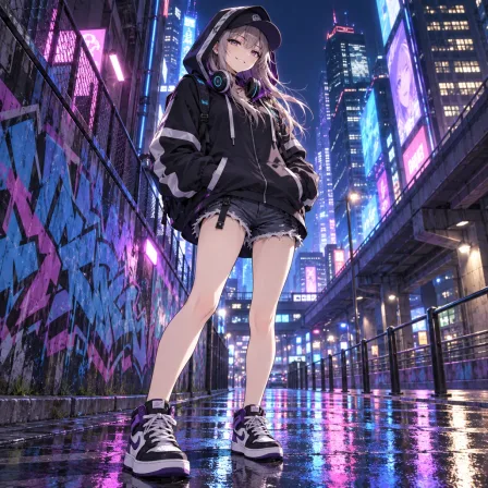 ストリート系ガール