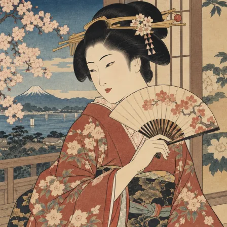 浮世絵美人