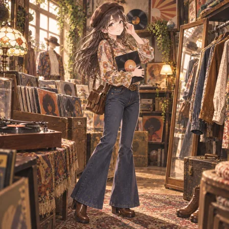 古着屋コーデ