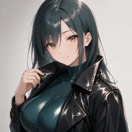 glossy