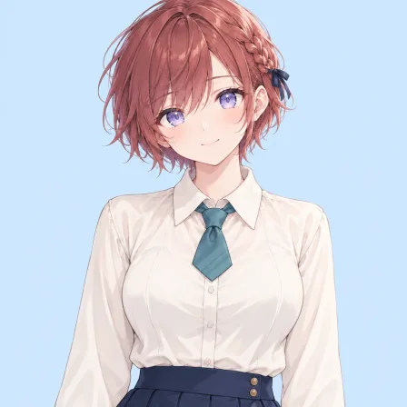 short necktie