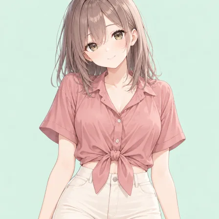 front-tie top