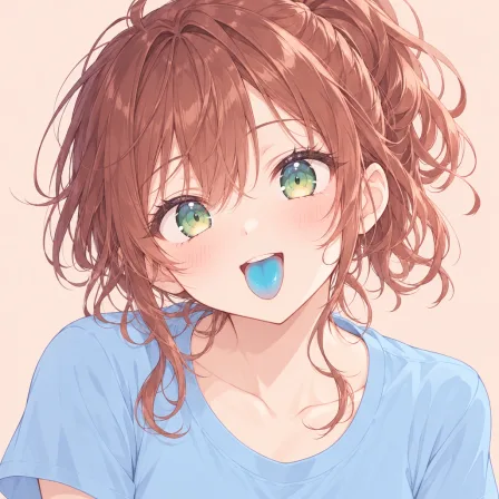colored tongue