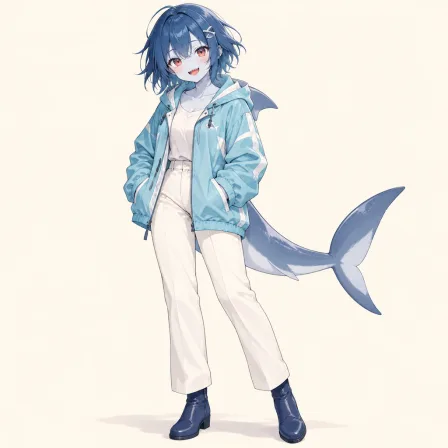 shark girl