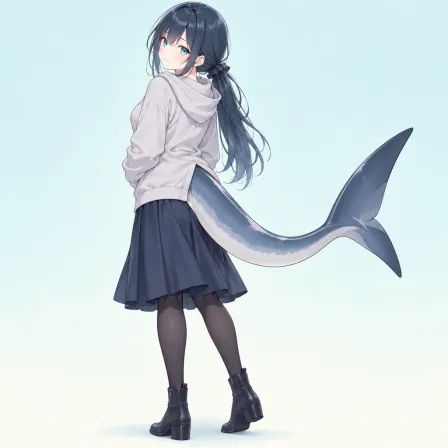 shark tail