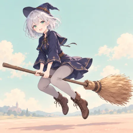 broom riding